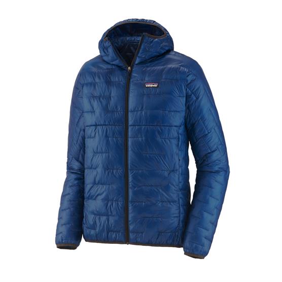 Patagonia Mens Micro Puff Hoody  Superior Blue   Ink Black
