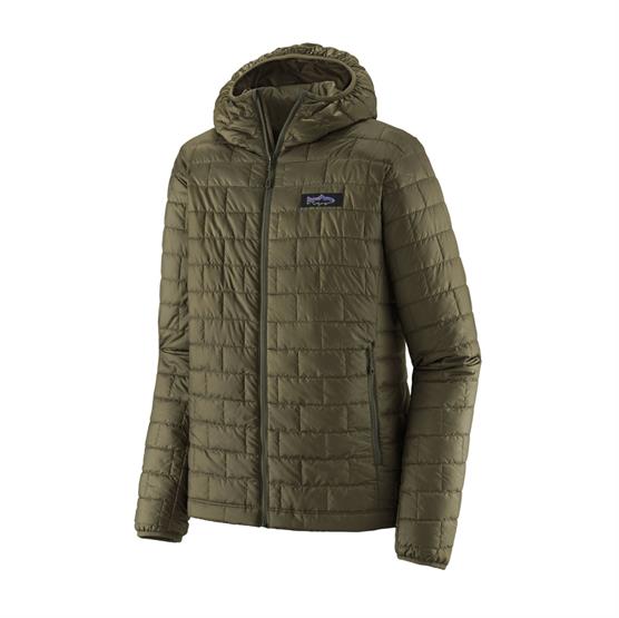 Patagonia Nano Puff Fitz Roy Trout Hoody - Basin Green