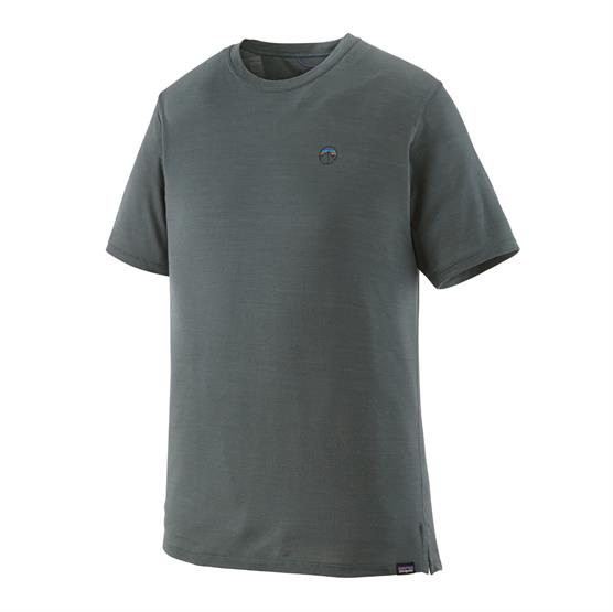 Patagonia Herre Cap Cool Merino T-shirt - Fitzroy Grøn