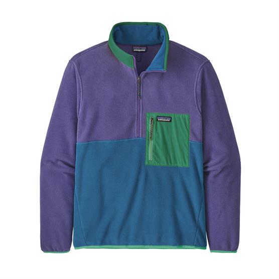 Patagonia Microdini Fleece Pullover - Bayou Blue tilbud