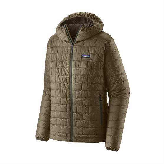 Patagonia Nano Puff Hoody til mænd - Sage Khaki tilbud