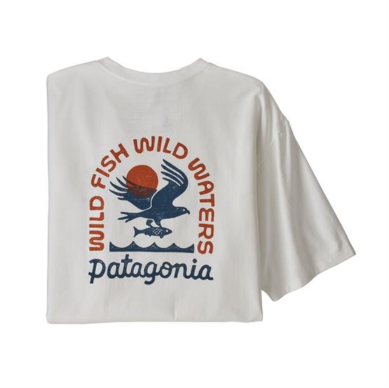Patagonia Original Angler Økologisk T-Shirt - Hvid