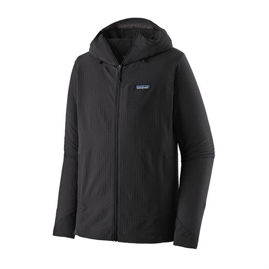 Patagonia R1 Techface Hoody til mænd - Sort tilbud!