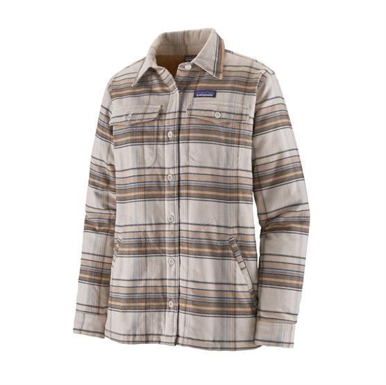 Patagonia Dame Isoleret Fjord Flannel Jakke - Super Tilbud!