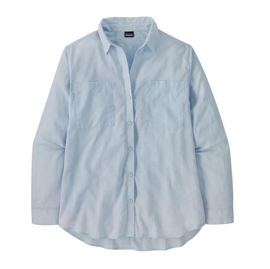 Patagonia Letvægts A/C Skjorte - Fleck Blue Tilbud