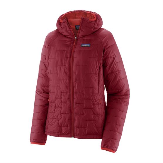 Patagonia Womens Micro Puff Hoody  Wax Red