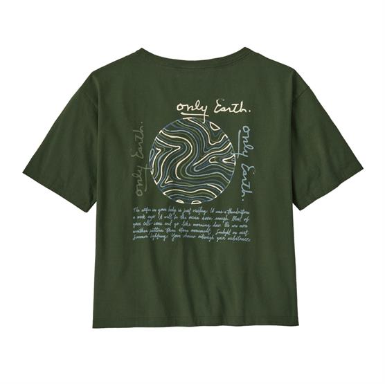 Patagonia CTA Økologisk T-Shirt med Jordprint - Tilbud!