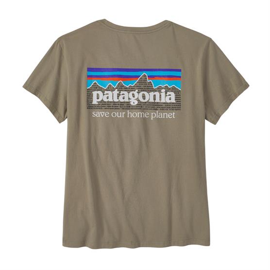 Patagonia P-6 Mission Økologisk T-Shirt i Havegrøn