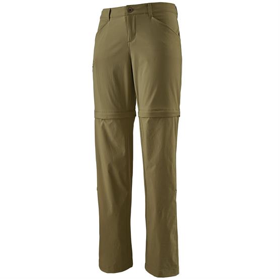 Patagonia Dame Quandary Konverterbare Bukser - Fatigue Green