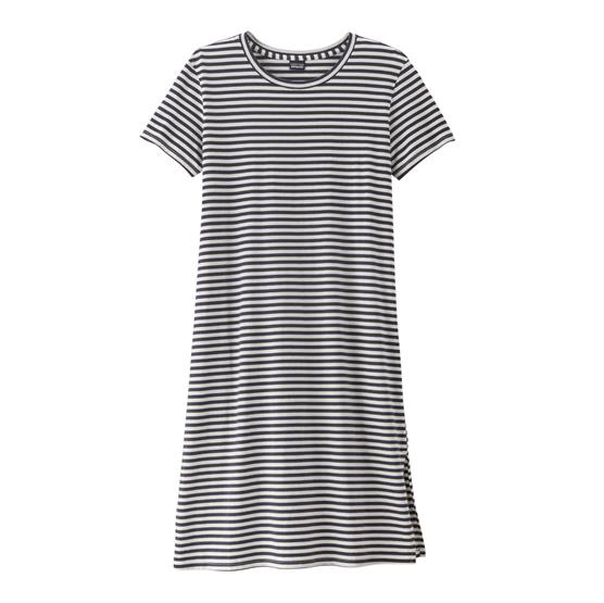 Patagonia Kvinders Regenerativ T-Shirt Kjole - Ny Navy