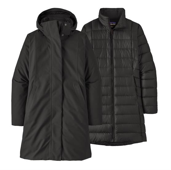 Patagonia Tres 3-i-1 Vinterjakke til Dame - Sort