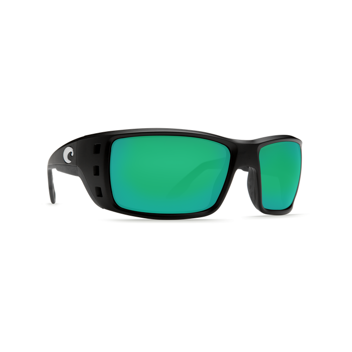 Costa Permit  G Matte Black Green Mirror
