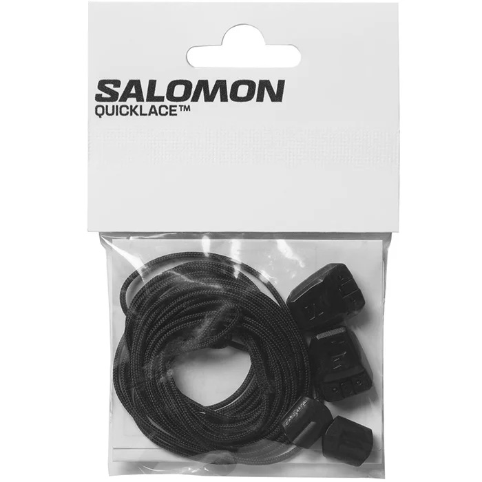Salomon Quicklace Kit Black   Tilbehør Til Støvler  Sko