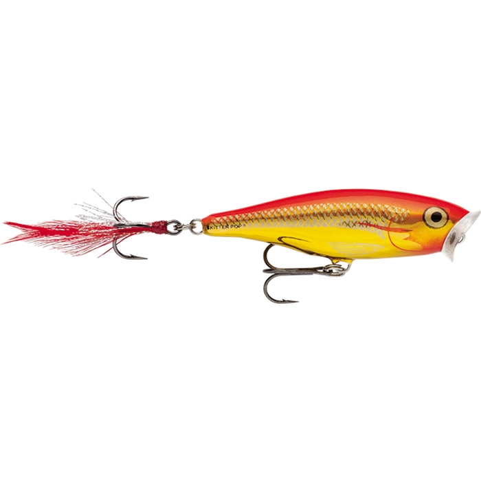 Rapala Skitter Pop Overflade Wobler Cm Sgfr Wobler
