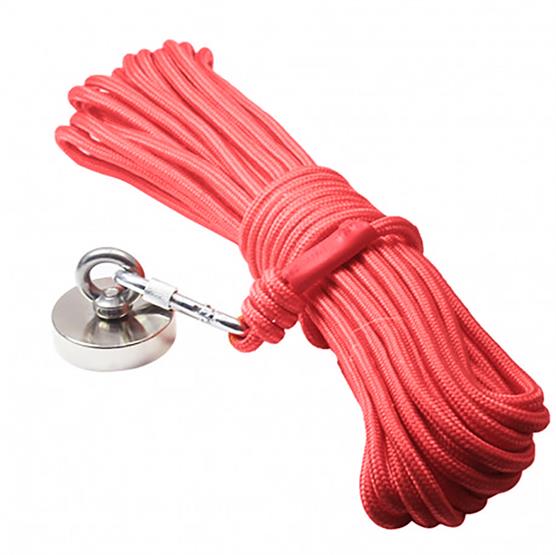 Reb med Karabiner til Magnetfiskeri - 300 Kg Styrke