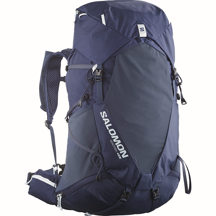 Salomon Aerotrek   Kvinder   Damer  Maritime Blue Mood Indigo M L   Vandrerygsække