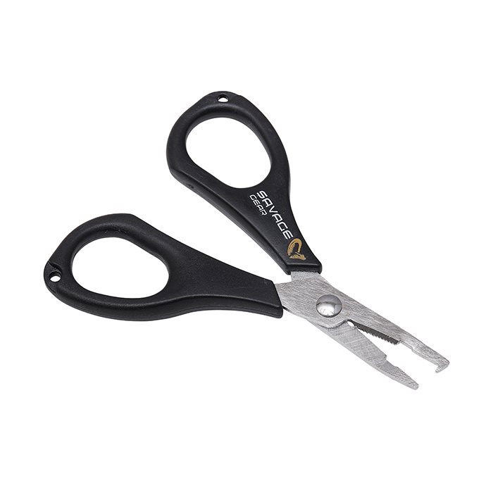 Savage Gear Braid And Splitring Scissors Cm Knive Sakse Slibere