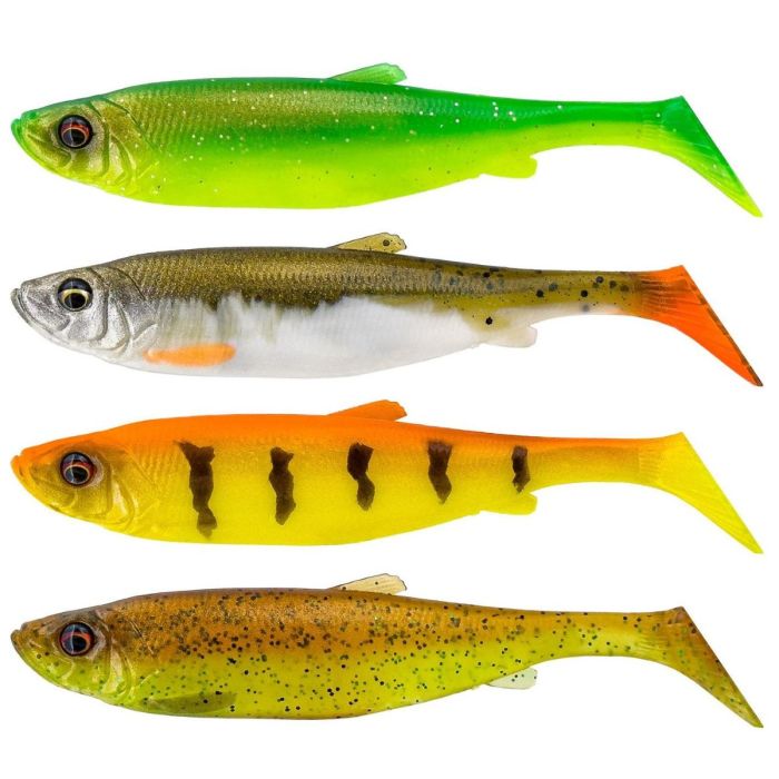 Savage Gear 3D Herring Shad 11 cm - Mørkvand Mix Tilbud
