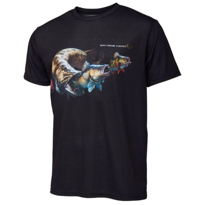 Savage Gear Cannibal T Shirt Black