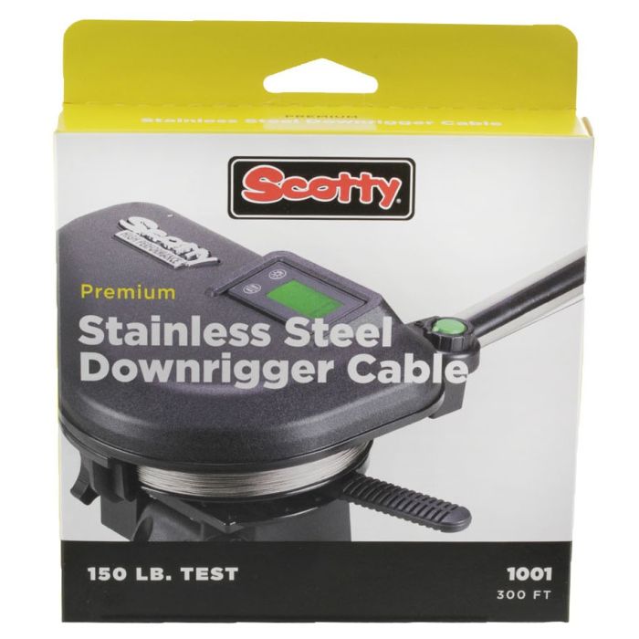 Scotty Downrigger Wire 150lb 300ft - Kvalitets Trolling Wire