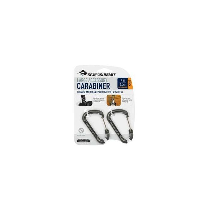 Seatosummit Accessory Carabiner Large Titanium Grey  Pak
