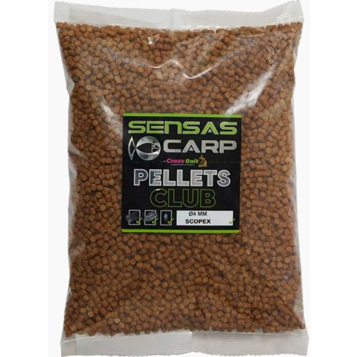 Sensas Carp Pellets Club Scopex  Mm  Kg