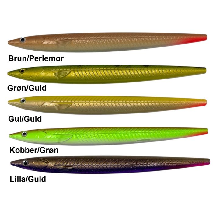 Sixty Lures Crazy Cuda Custom 17g - Realistisk Wobbler
