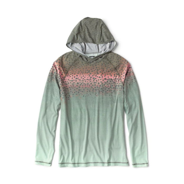 Orvis Dricast Printed Hoodie Rainbow Trout