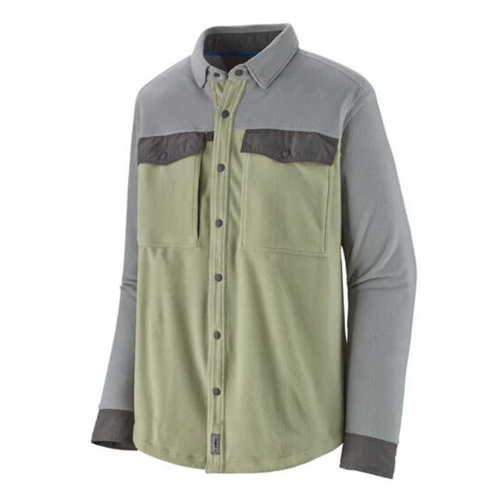 Patagonia M S Early Rise Snap Skjorte Salvia Green
