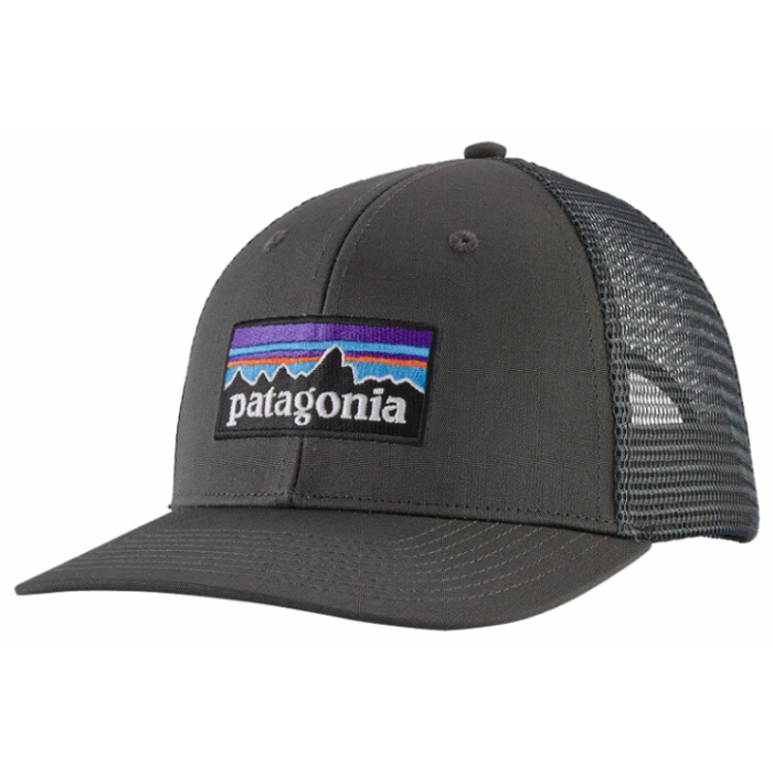 Patagonia P  Logo Trucker Cap Forge Grey