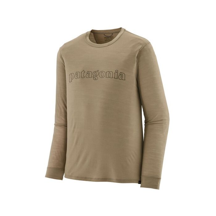Patagonia L S Cap Cool Merino Blend Trøje - Seabird Grey