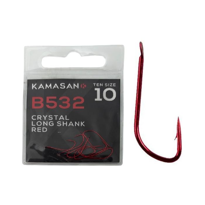 Kamasan B532 Rød Spade End - Perfekt til medefiskeri!