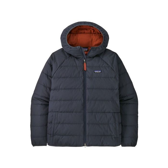 Patagonia Cotton Down Jakke i Smoulder Blue - Kold Dags Must-have
