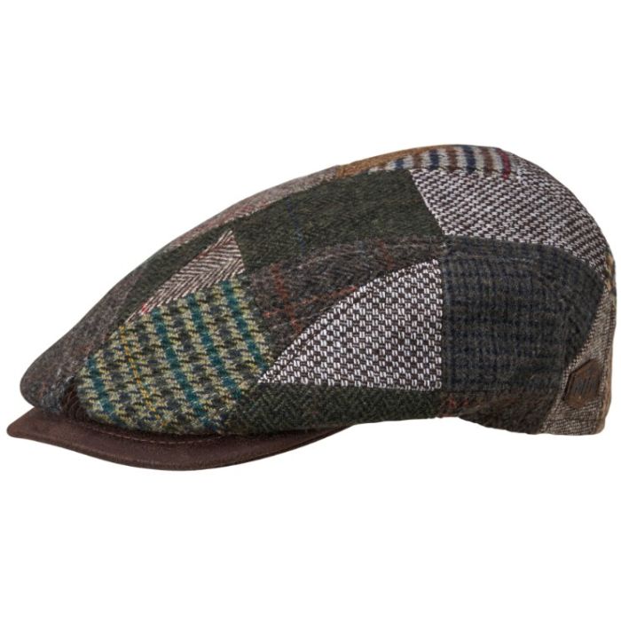 Mjm Smart Xtra Uldmix Hat med Brun Patch - Black Friday!