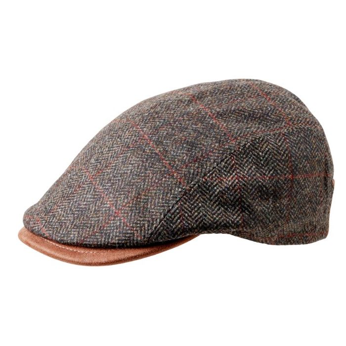Mjm Daffy Uld Cashmere Grøn Herringbone Hat