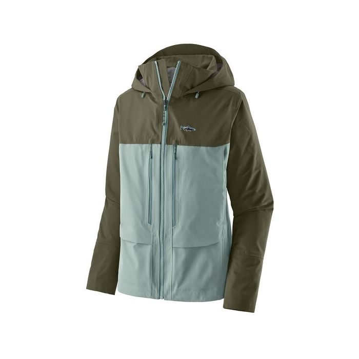 Patagonia Swiftcurrent Vadejakke i Thermal Blue til kvinder