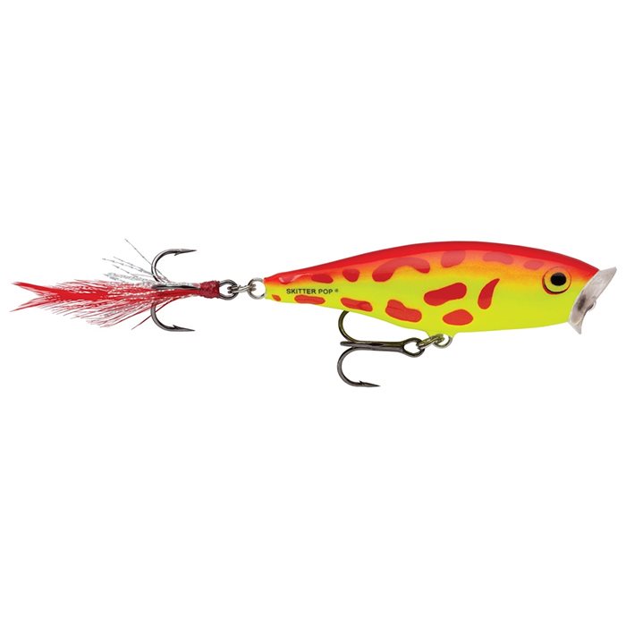 Rapala Skitter Pop Wobler til Overfladefiskeri - Hurtig Levering!