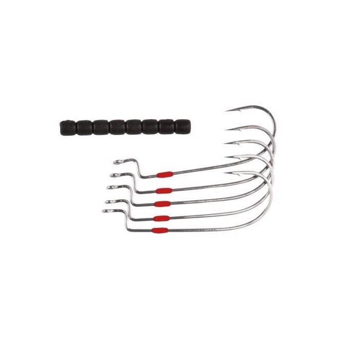 Savage Gear Slug Offset Hook S – 5 stk. Kroge på tilbud!