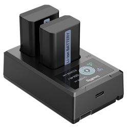 Smallrig NP-FW50 Batterioplader Kit - Hurtig levering!