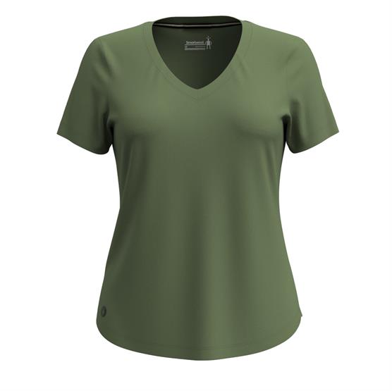 Smartwool Aktiv Ultralite T-Shirt til Dame - Fern Green