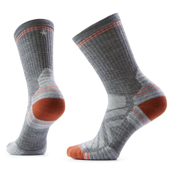 Smartwool Womens Hike Targeted Cushion Crew Socks  Medium Gray