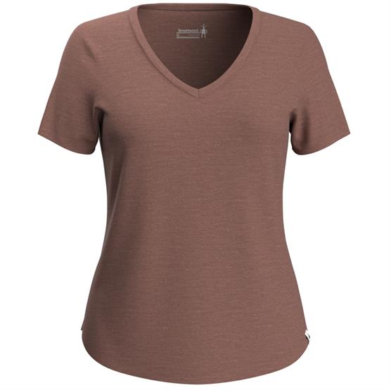 Smartwool Merino Sport Tee til kvinder - Light Mahogny