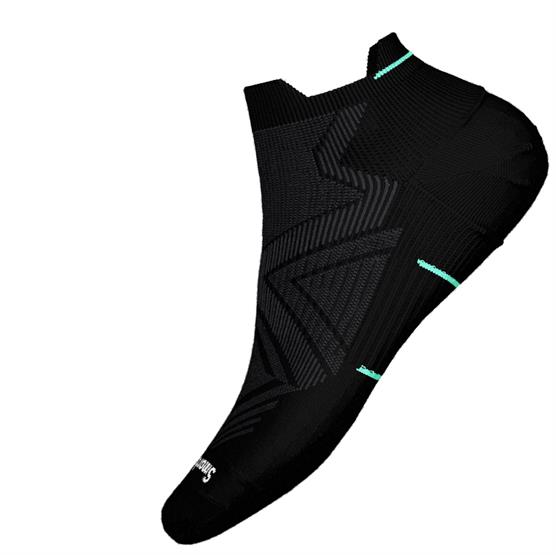 Smartwool Dame Løbesokker med Zero Cushion - Sort