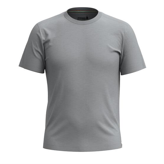 Smartwool Herre Slim T-Shirt i Lys Grå - Perfekt til Lagdeling