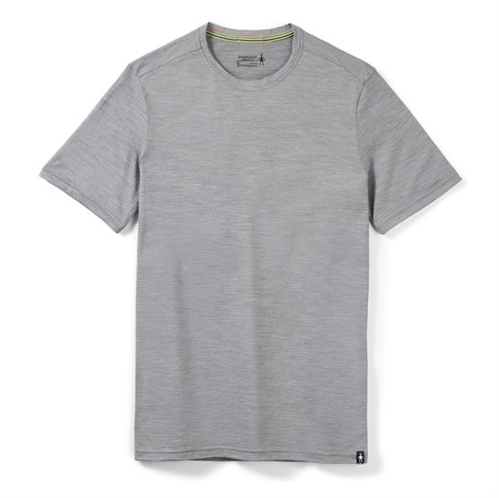 Smartwool Herre T-Shirt i Merinould - Lys Grå Heather