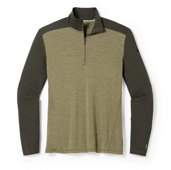 Smartwool Merino Uldundertrøje med 1/4 Lynlås - North Woods