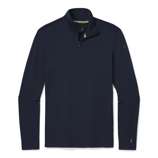 Smartwool Merino Uld Undertrøje med Zip - Mørk Navy
