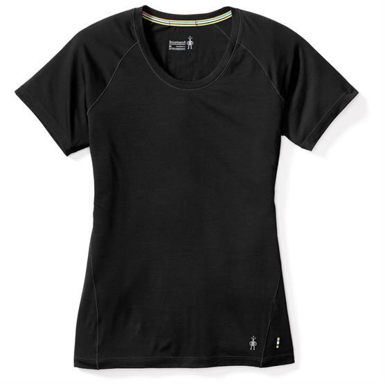 Smartwool Merino T-shirt til kvinder - Sort tilbud!