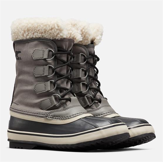 Sorel Winter Carnival Wp Womens  Quarry   Black