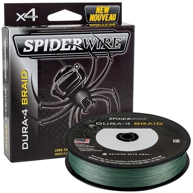 Spiderwire Dura  Braid Mossgreen  M   Mm    Kg   Fletline   Fireline